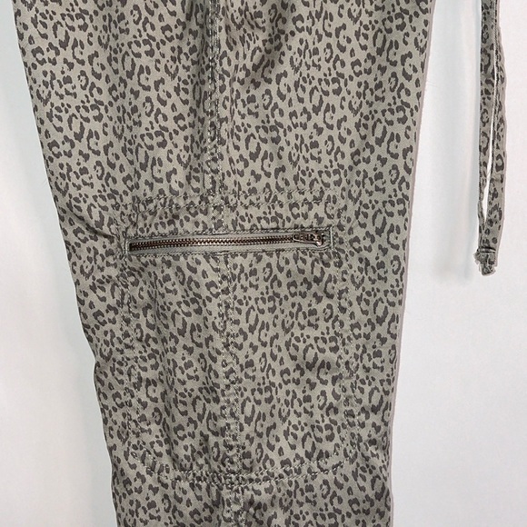 Nicole Miller size small 100% Lyocell animal print joggers - Picture 5 of 15